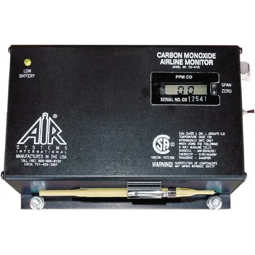 Air Systems SCBA/EEBA CO Monitor