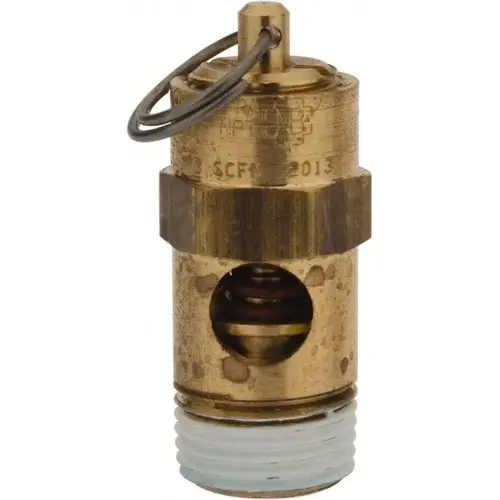 ASME Safety Relief Valve: 3/8" Inlet, 178 CFM, 200 Max psi ASME Safety Relief Valve: 3/8" Inlet, 178 CFM, 200 Max psi