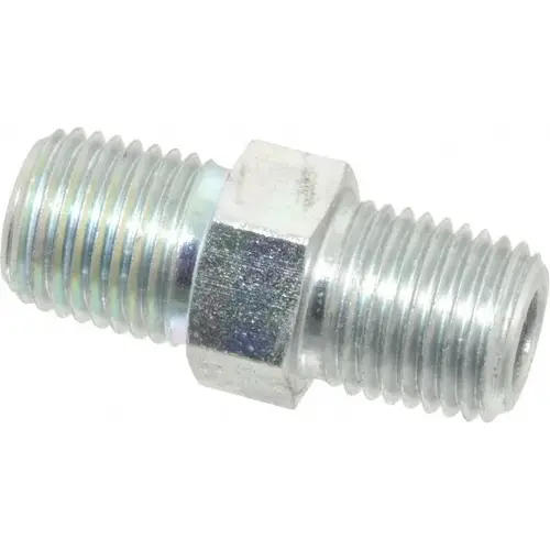 Industrial Pipe Hex Plug: 1/4" Male Thread, MNPT Industrial Pipe Hex Plug: 1/4" Male Thread, MNPT