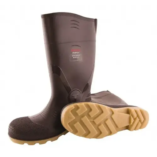 Work Boot: Size 9, 15" High, Polyvinylchloride, Composite Toe Work Boot: Size 9, 15" High, Polyvinylchloride, Composite Toe