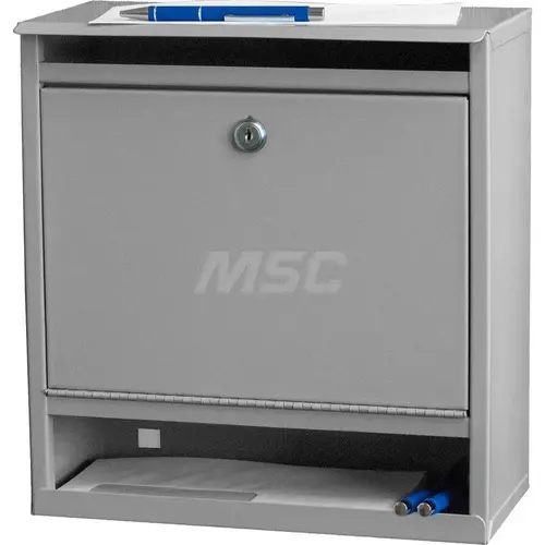Key Control; Type: Drop-Off Box ; Number of Keys: 2 ; Color: Gray ; Width (Inch): 12-1/4 Key Control; Type: Drop-Off Box ; Number of Keys: 2 ; Color: Gray ; Width (Inch): 12-1/4