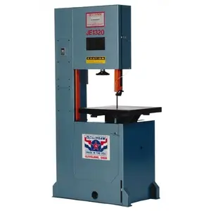 Roll-In Saw JE1320 Vertical Bandsaw: Step Pulley Drive, 20" Throat Capacity, 13" Height Capacity