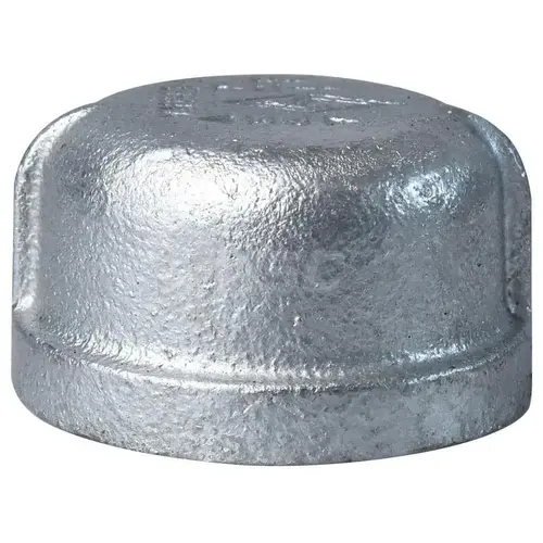 Malleable Iron Pipe End Cap: 1-1/2" Fitting Malleable Iron Pipe End Cap: 1-1/2" Fitting