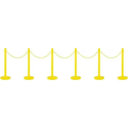 40" High Plastic Pedestrian Warning Post Kit 40" High Plastic Pedestrian Warning Post Kit