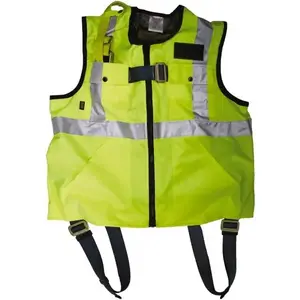 Gemtor 846427-1 Fall Protection Harnesses: 350 Lb, Vest Style, Size Small, Polyester, Back