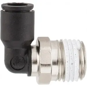 Legris 3109 56 14 Push-to-Connect Tube Fitting: Male Elbow, 1/4" Thread, 1/4" OD