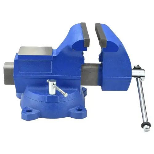 Bench & Pipe Combination Vise: 8" Jaw Width, 7-1/2" Jaw Opening, 4-1/2" Throat Depth Bench & Pipe Combination Vise: 8" Jaw Width, 7-1/2" Jaw Opening, 4-1/2" Throat Depth