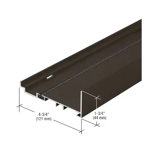 Subsill, Thermally Improved Bronze Black Anodized - 24'-2" Stock Length Subsill, Thermally Improved Bronze Black Anodized - 24'-2" Stock Length
