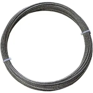 Loos & Co. SZ023XXXX-0050C 1/16" x 1/16" Diam, Stainless Steel Wire Rope