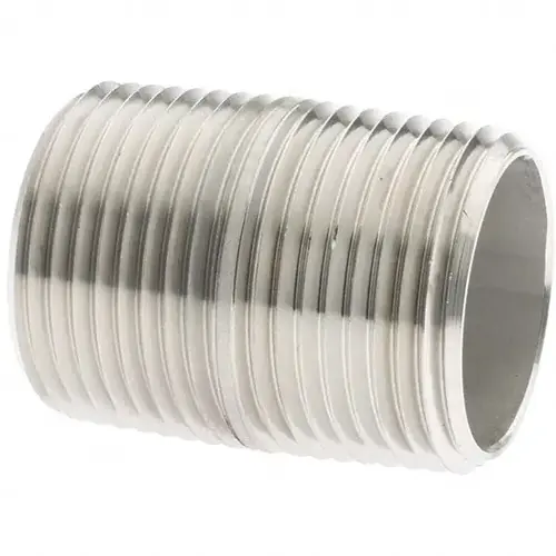 Stainless Steel Pipe Nipple: 3/4" Pipe, Grade 316 & 316L - pack of 4