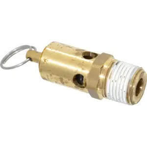 Conrader SRV390-200 ASME Safety Relief Valve: 1/2" Inlet, 358 CFM, 200 Max psi