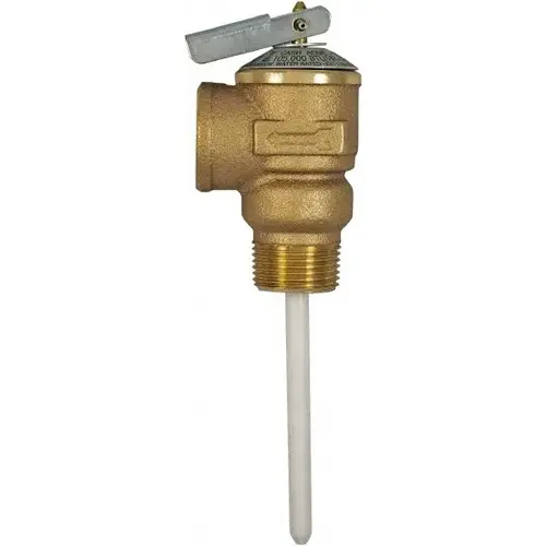 ASME Safety Relief Valve: 3/4" Inlet, 150 Max psi ASME Safety Relief Valve: 3/4" Inlet, 150 Max psi