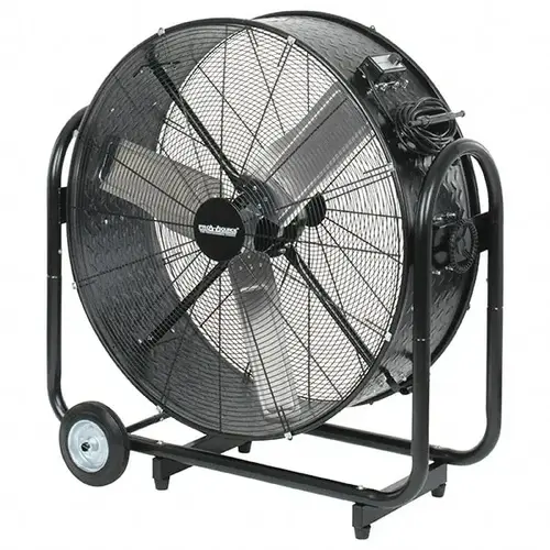 36" Blade 9,600 CFM Direct Drive Industrial Drum Blower 36" Blade 9,600 CFM Direct Drive Industrial Drum Blower