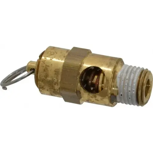 ASME Safety Relief Valve: 1/4" Inlet, 178 CFM, 200 Max psi ASME Safety Relief Valve: 1/4" Inlet, 178 CFM, 200 Max psi