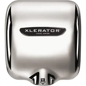 EXCEL DRYER, INC. 601161 1450 Watt Silver Finish Electric Hand Dryer