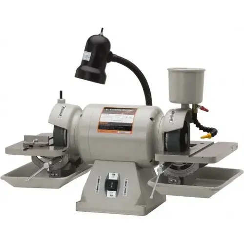 Carbide Grinder: 6" Wheel Dia, 120V, 1 Phase