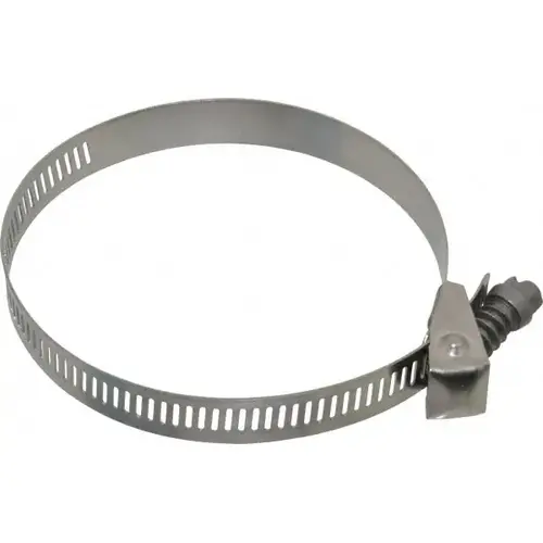 Worm Gear Clamp: SAE 48, 1-1/2 to 3-1/2" Dia, Stainless Steel Band - pack of 5 Worm Gear Clamp: SAE 48, 1-1/2 to 3-1/2" Dia, Stainless Steel Band - pack of 5