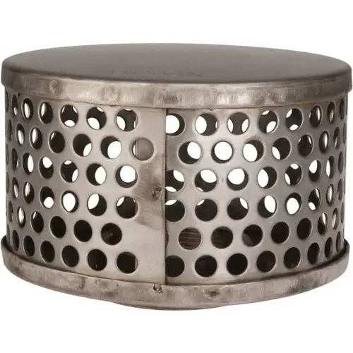2" Hose, Round Hole Strainer