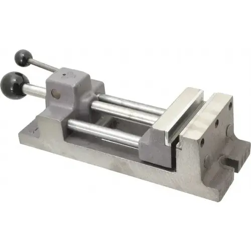 4-11/16" Jaw Opening Capacity x 1-5/16" Throat Depth, Horizontal Drill Press Vise