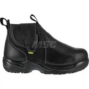 Florsheim FE690-D-10.0 Work Boot: Size 10, 6" High, Leather, Steel Toe