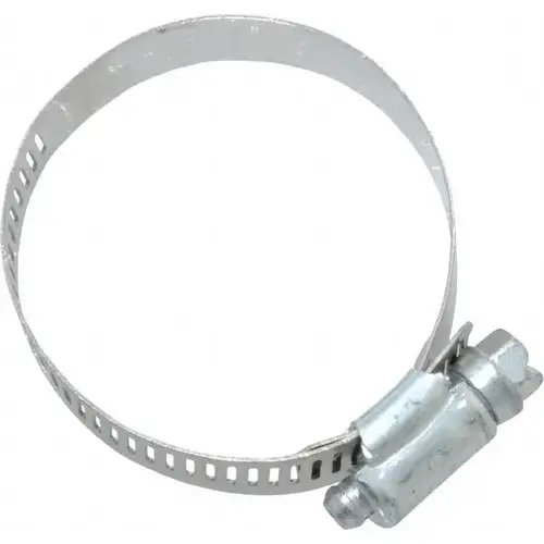 Worm Gear Clamp: SAE 28, 1-5/16 to 2-1/4" Dia, Carbon Steel Band Worm Gear Clamp: SAE 28, 1-5/16 to 2-1/4" Dia, Carbon Steel Band