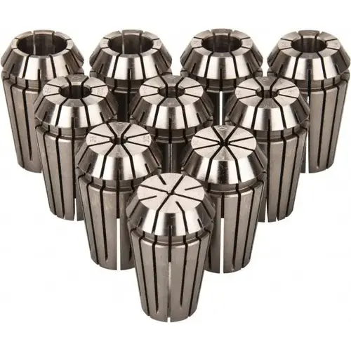 Collet Set: 10 Pc, Series ER16 Collet Set: 10 Pc, Series ER16