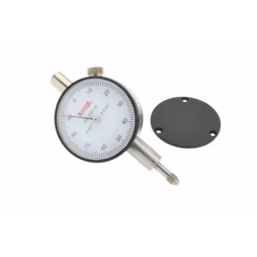 1/4" Range, 0-100 Dial Reading, 0.001" Graduation Dial Drop Indicator
