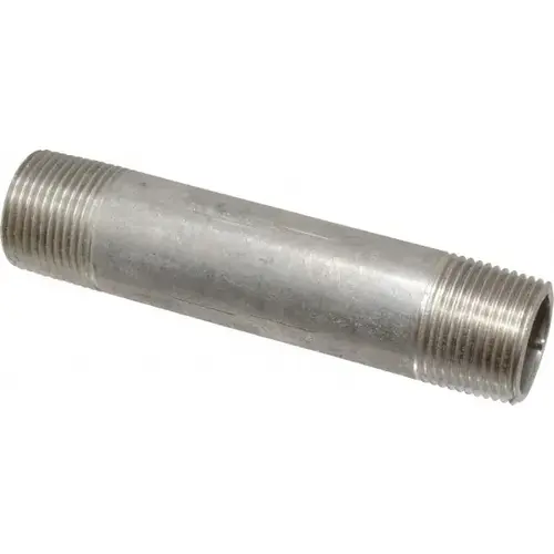 Stainless Steel Pipe Nipple: 3/4" Pipe, Grade 316 & 316L