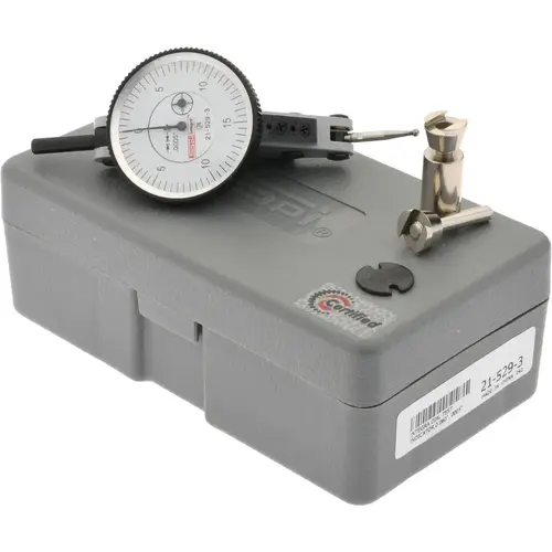 Dial Test Indicators: 0.06 Max, 0-15-0, 0.0012" Accuracy, Horizontal