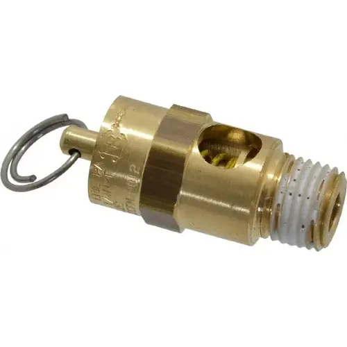ASME Safety Relief Valve: 1/4" Inlet, 61 CFM, 60 Max psi