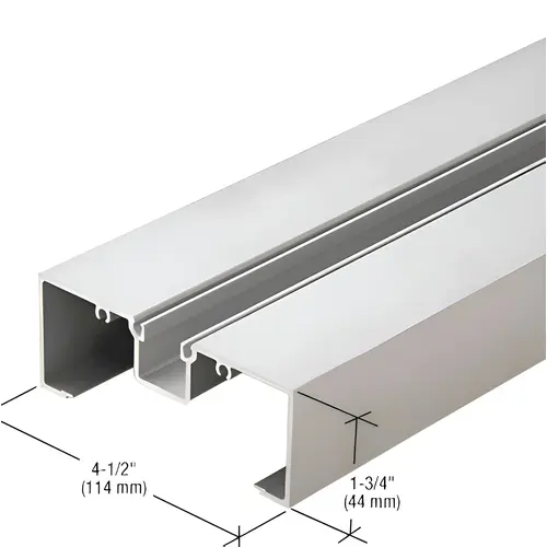 Head and Jamb Mullion, Clear Anodized - 24'-2" Head and Jamb Mullion, Clear Anodized - 24'-2"