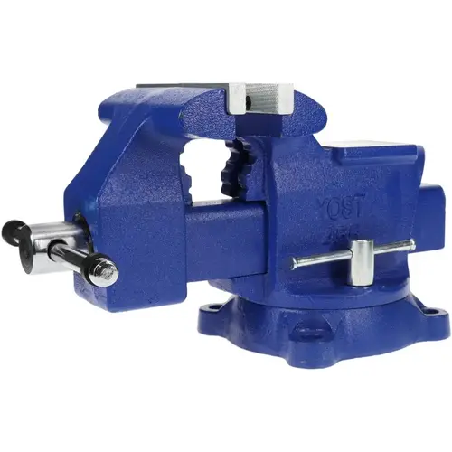 Bench & Pipe Combination Vise: 5.5" Jaw Width, 5" Jaw Opening, 3-1/4" Throat Depth Bench & Pipe Combination Vise: 5.5" Jaw Width, 5" Jaw Opening, 3-1/4" Throat Depth