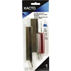X-Acto X75300 Stainless Steel Hobby Knife with 2 Blades
