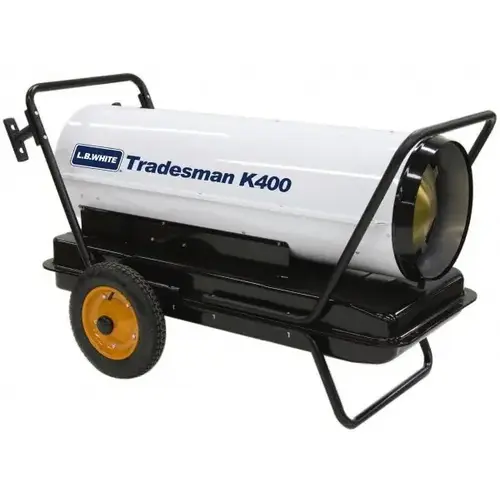400,000 BTU Kerosene/#1 Diesel/Jet A Fuel Forced Air Heater with Thermostat