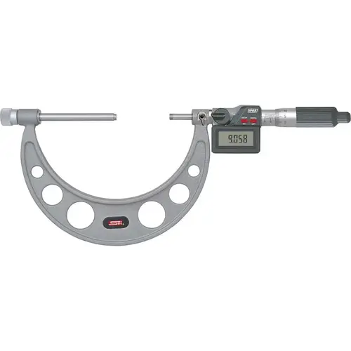 Electronic Interchangeable Anvil Micrometer: 12 to 16" Range, 4 Anvils Electronic Interchangeable Anvil Micrometer: 12 to 16" Range, 4 Anvils