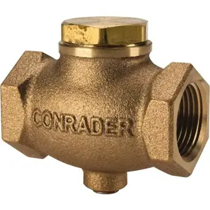 Conrader GV75 Check Valve: 3/4" Pipe