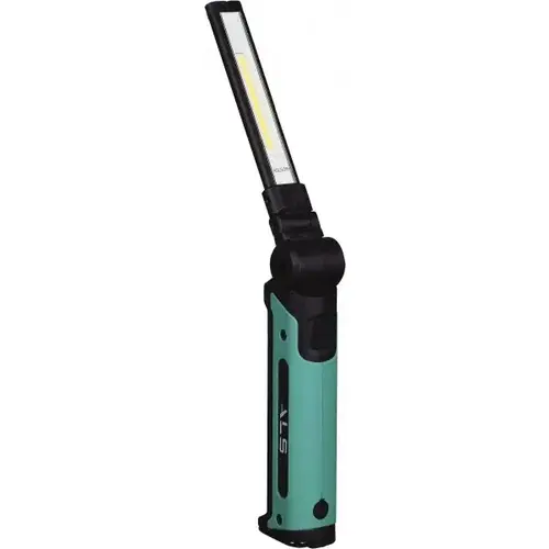3 Volt, Black & Turquoise Articulating Work Light