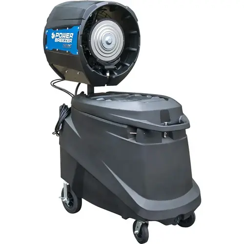 Evaporative Cooler: 23" Fan, 85 gal, 1 hp