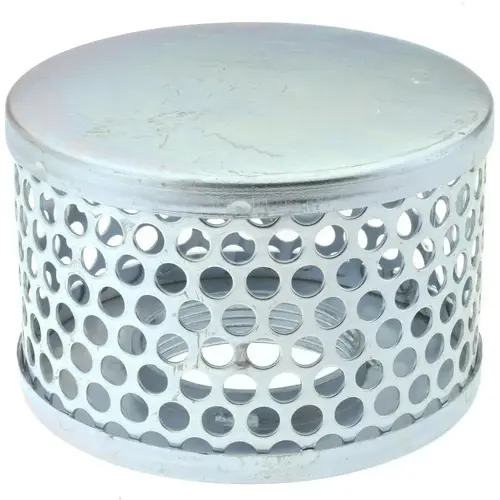 2-1/2" Hose, Round Hole Strainer
