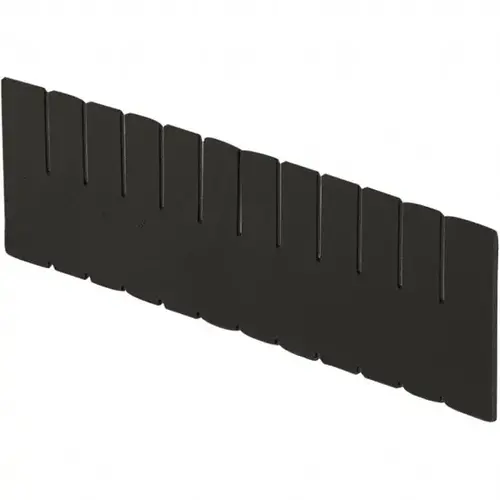 Bin Divider: Use with DC3080 Short Side Measures 7.4" Tall, Black Bin Divider: Use with DC3080 Short Side Measures 7.4" Tall, Black