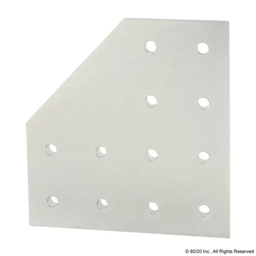 Angled Joining Plate: Use With Series 15 & Bolt Kit 3320 or 3325 Angled Joining Plate: Use With Series 15 & Bolt Kit 3320 or 3325