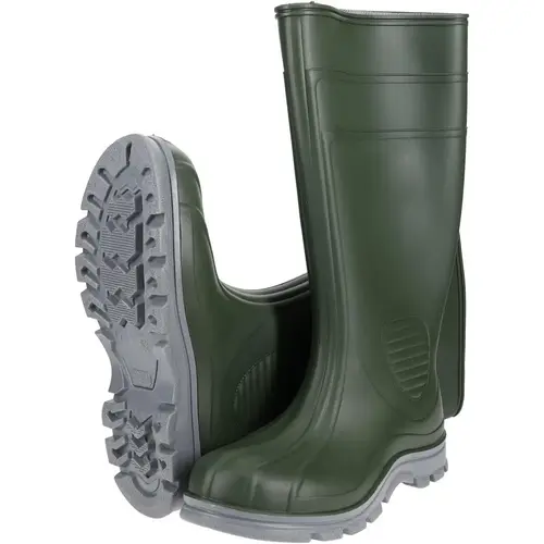 Work Boot: Size 7, 15" High, Polyvinylchloride, Steel Toe Work Boot: Size 7, 15" High, Polyvinylchloride, Steel Toe
