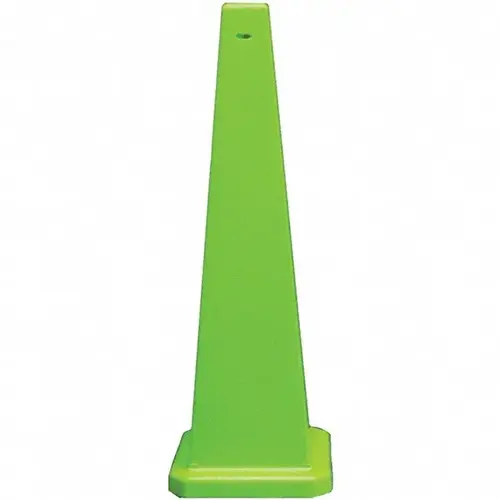 Blank - No Legend, 12" Wide x 36" High, Polypropylene Cone Floor Sign Blank - No Legend, 12" Wide x 36" High, Polypropylene Cone Floor Sign