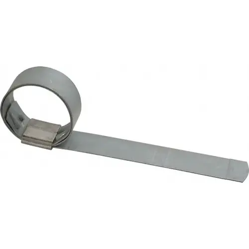 1" ID Galvanized Steel Preformed Center Punch Clamp - pack of 5 1" ID Galvanized Steel Preformed Center Punch Clamp - pack of 5