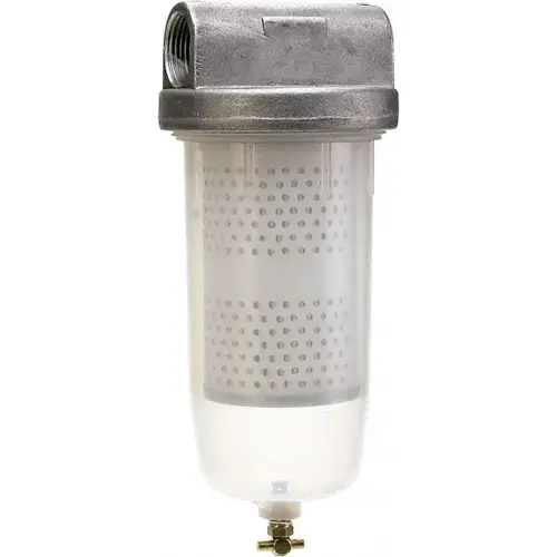 1 Inlet Size, 1 Outlet Size, 20 GPM, Pump Filter