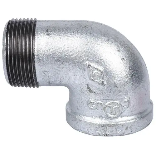 Malleable Iron Pipe 90 degree Street Elbow: 1-1/4" Fitting Malleable Iron Pipe 90 degree Street Elbow: 1-1/4" Fitting