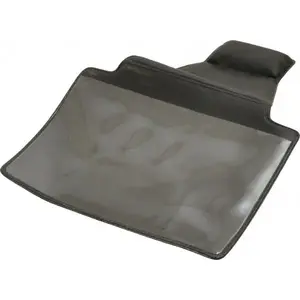 Idesco AXA501T1 Magnetic Badge Holder :2-13/16" OAH, 3-7/8" OAW