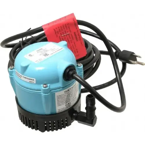 Submersible Pump: 1.1 Amp Rating