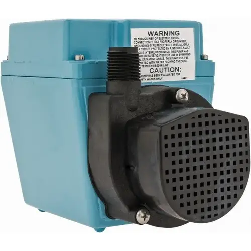 Submersible Pump: 3.2 Amp Rating