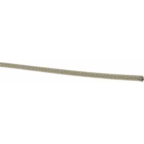 3/32" x 1/16" Diam, Aircraft Cable, Priced as 1 ft Increments, 1,000 ft Total Coil Length - pack of 50